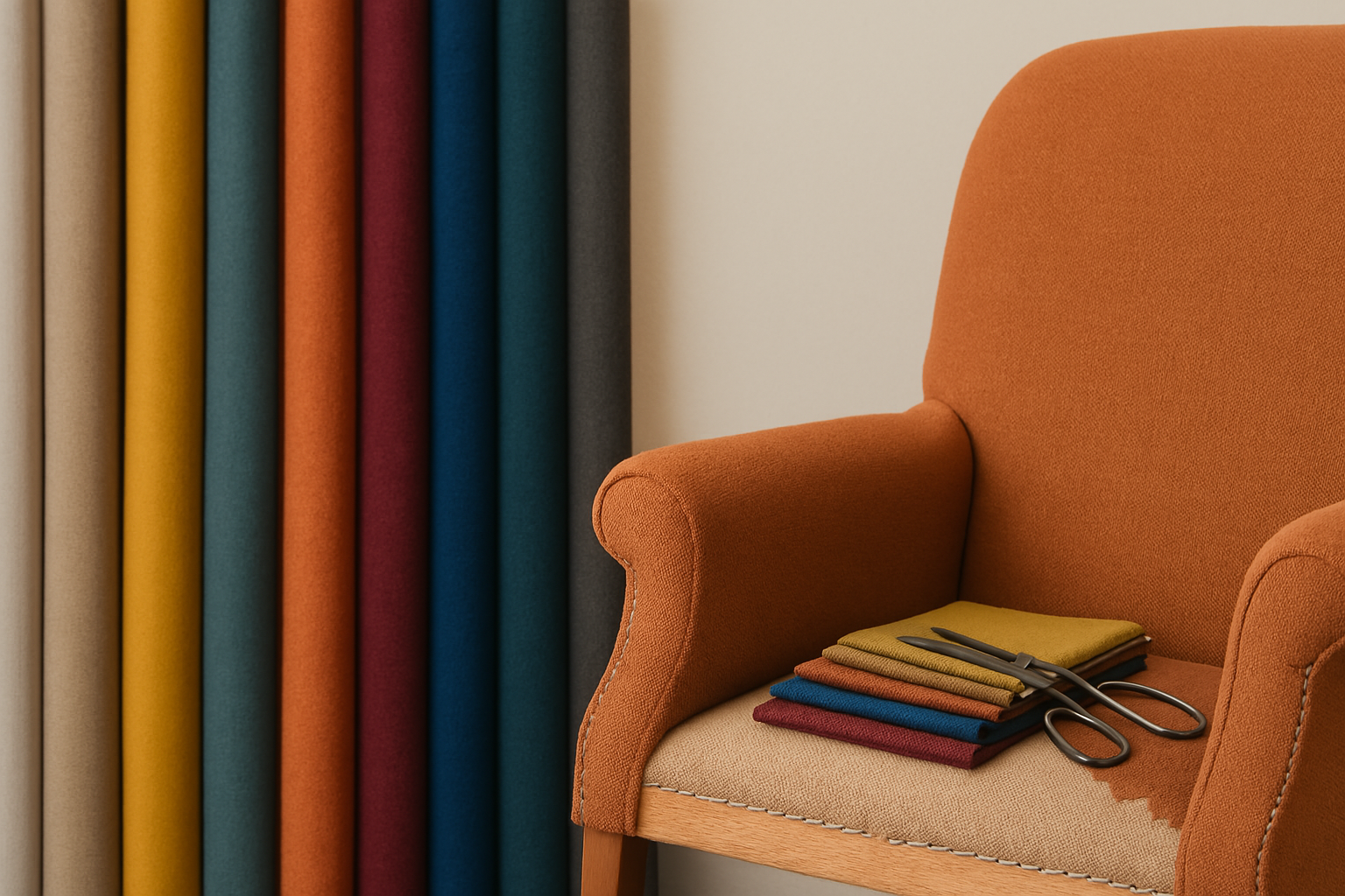 01. مشروع محلات الأقمشة والتنجيد