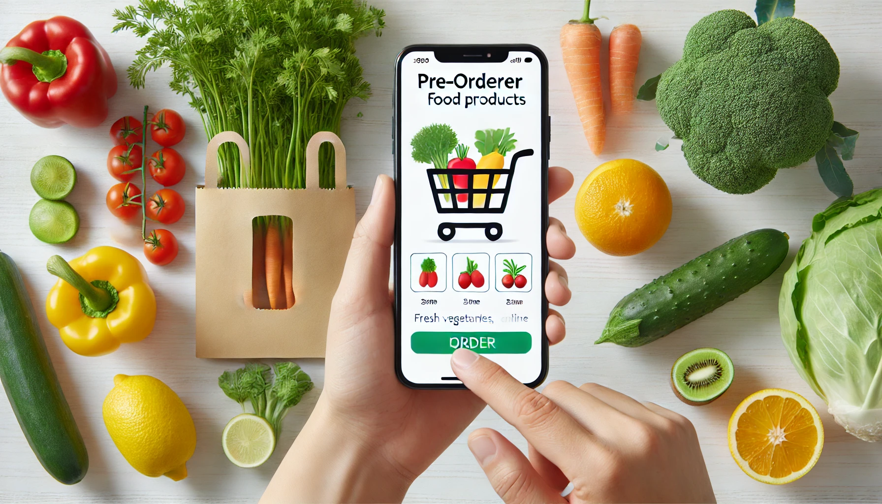 مبيعات الخضار والفاكهة