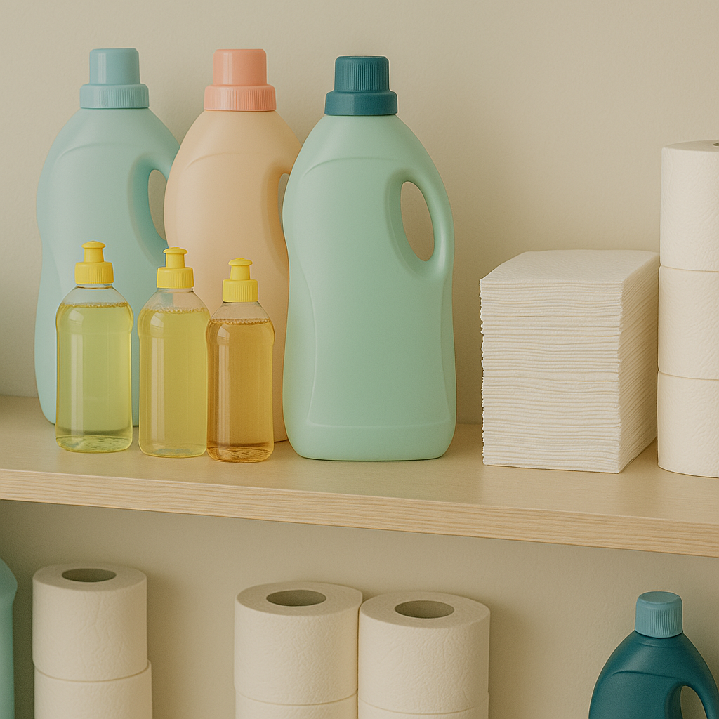 01. مشروع محل المنظفات والورقيات