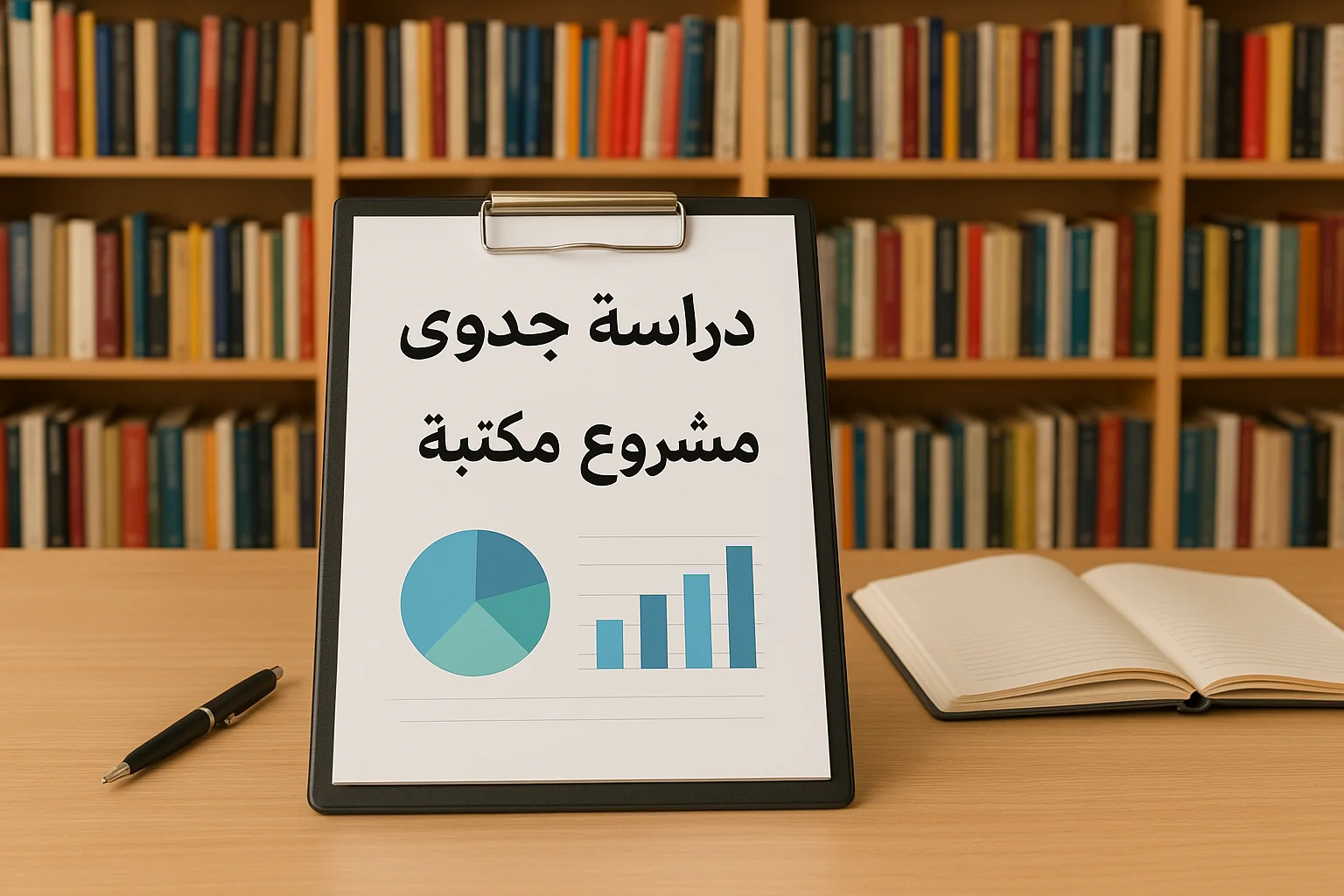 01- دراسه جدوي مشروع مكتبة 