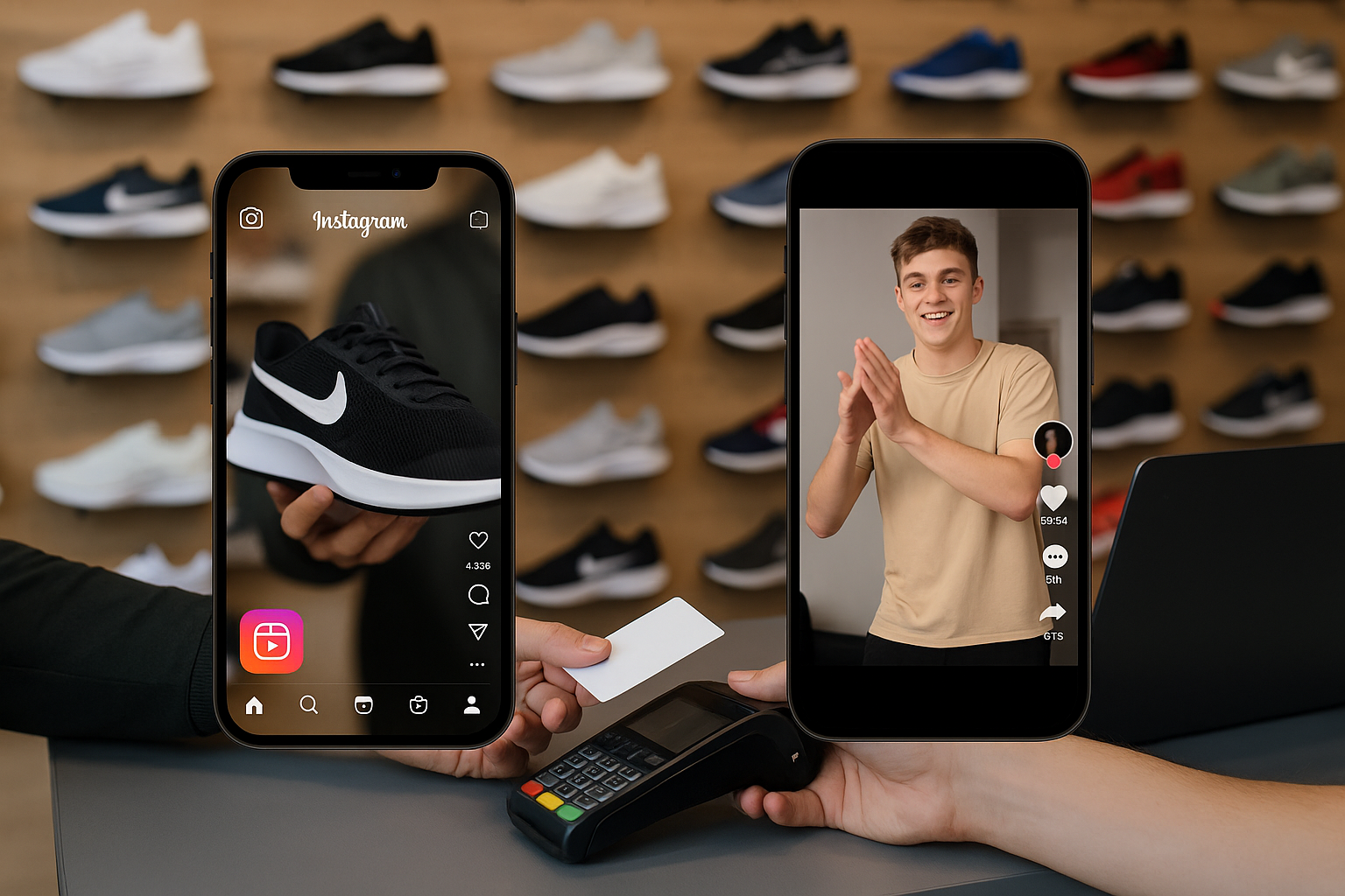 02- مبيعات محلات الأحذية الرياضية