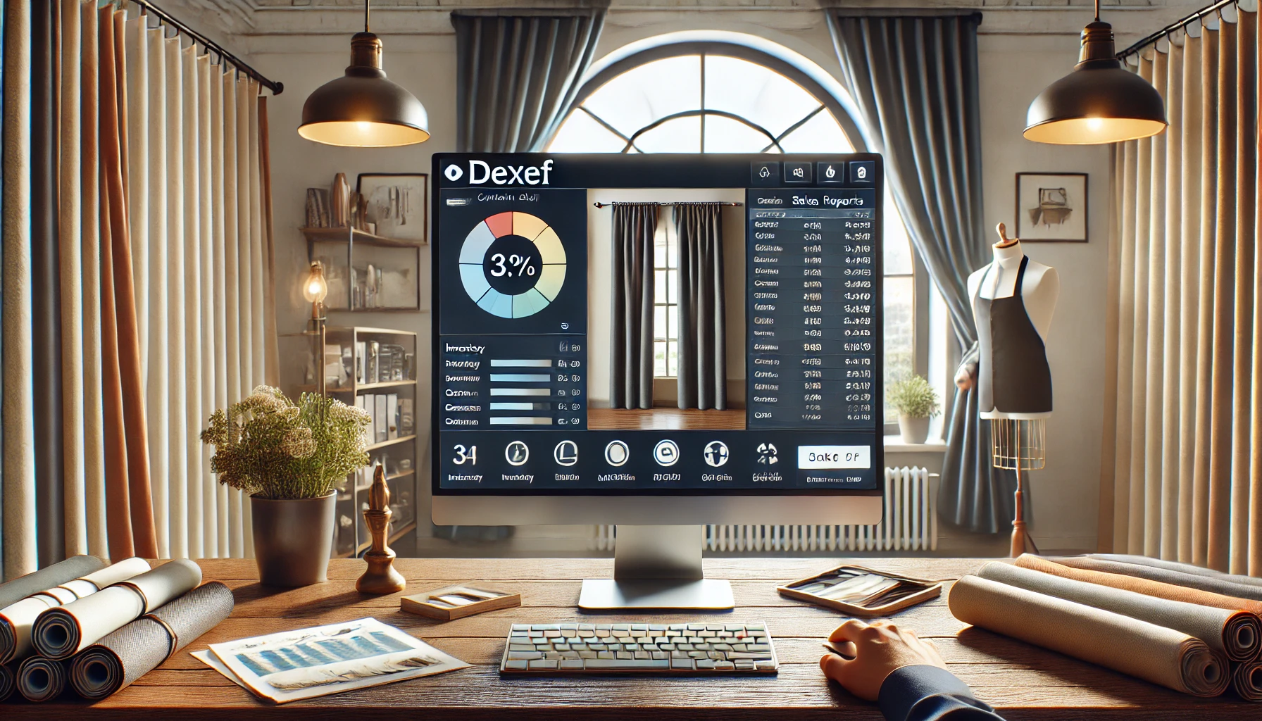 عرض الستائر التي تحكي قصة 