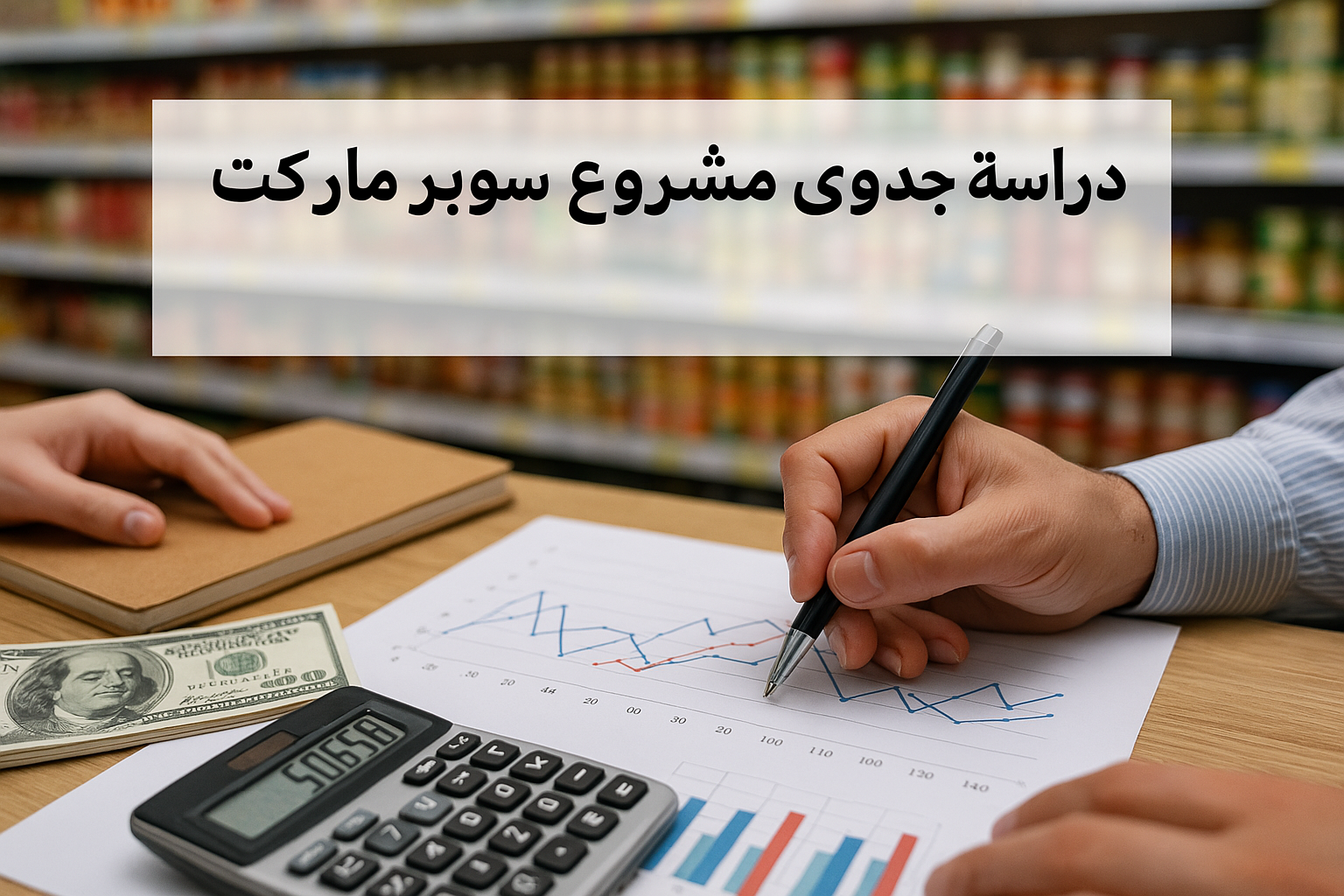 01- دراسة جدوى مشروع سوبر ماركت