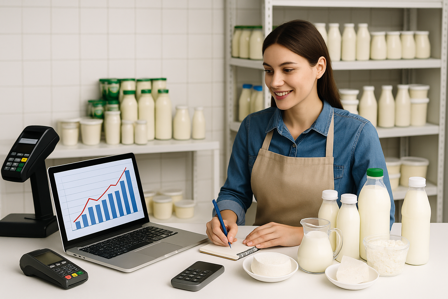 01. حسابات منتجات الألبان