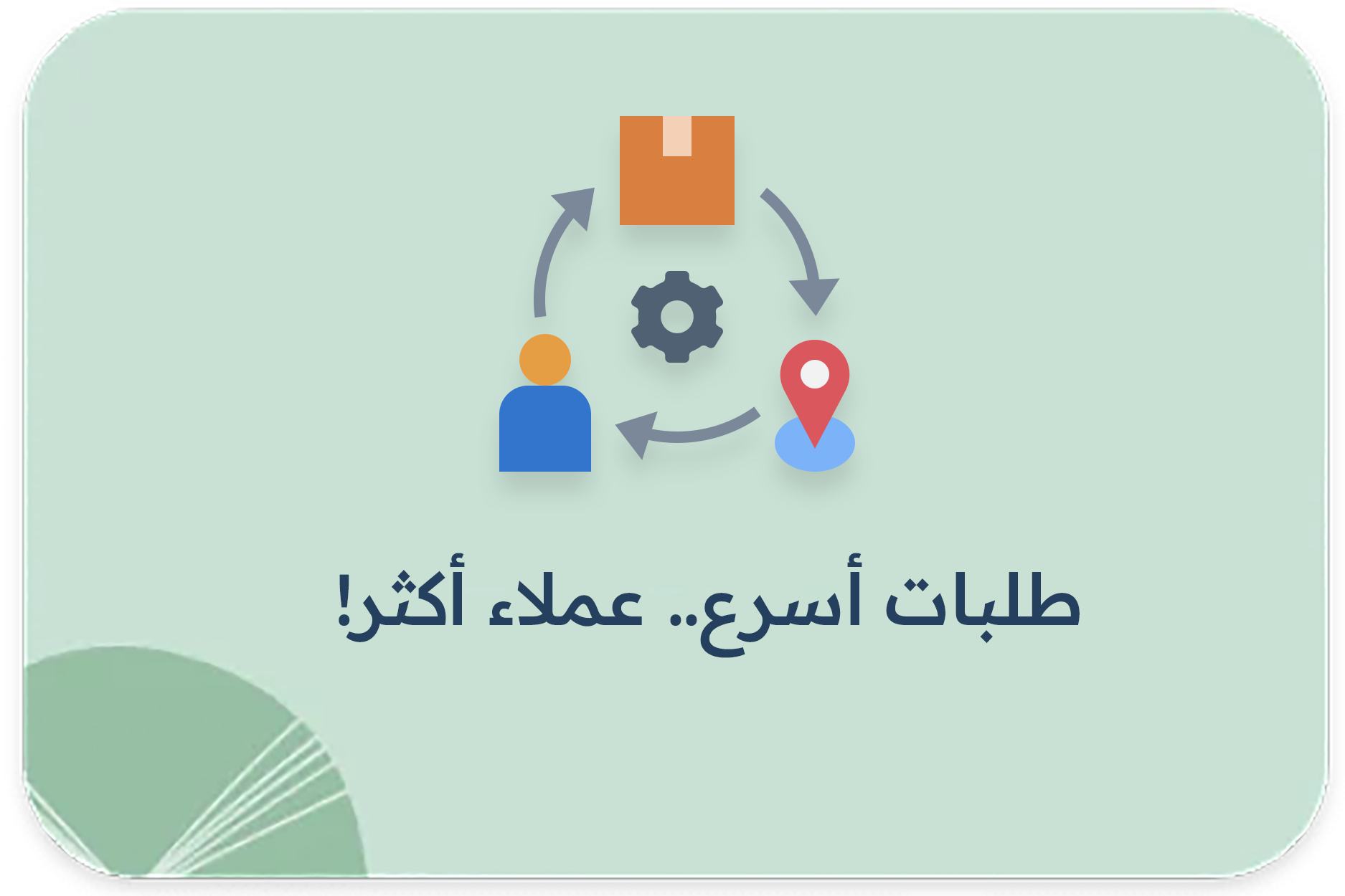 طلبات أسرع.. عملاء أكثر!