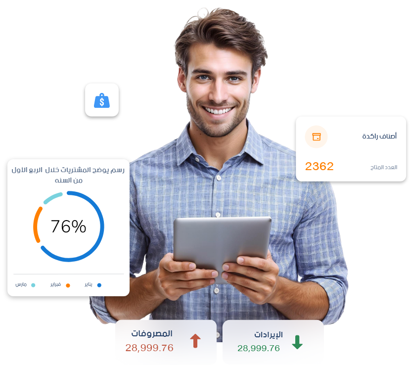 سيستم سوبر ماركت -برنامج محلات السوبر ماركت -نظام إدارة السوبر ماركت